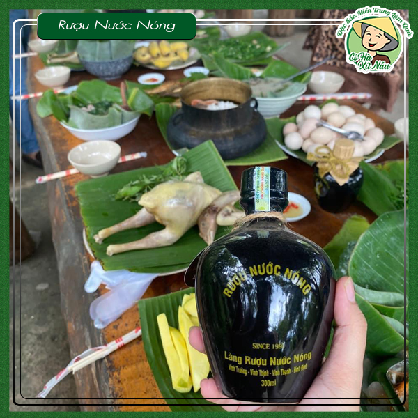 rượu nước nóng cùng đồ ăn dân dã