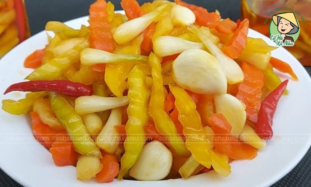 dưa món miền trung