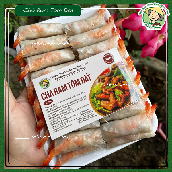 chả ram tôm đất Bình Định