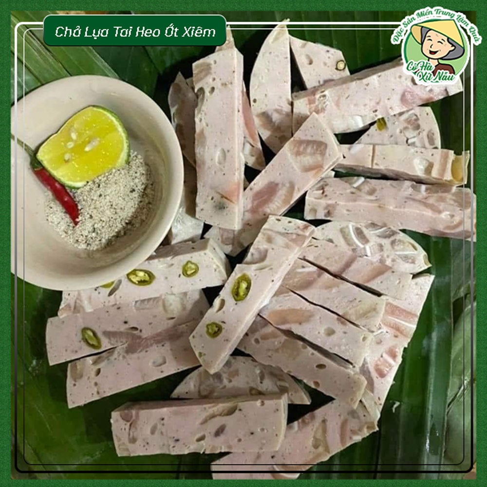 chả heo ớt xiêm xanh